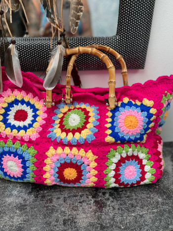 SAC CROCHET FAIT MAINS