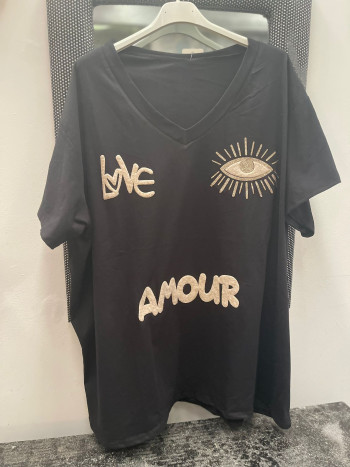 TEE SHIRT AMOUR PROFOND