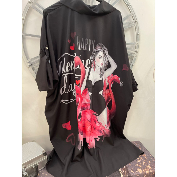 CHEMISE FLAMANT ROSE OVER