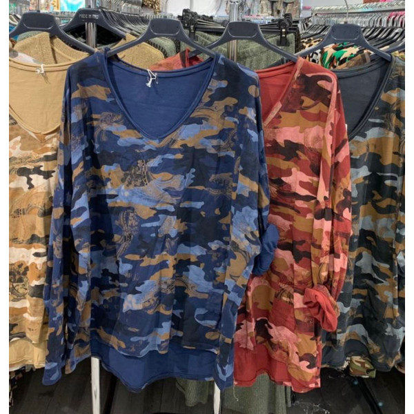 PULL CAMOUFLAGE D’HIVER