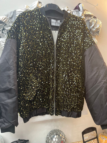 VESTE BLOUSON SEQUINOU