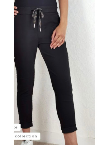 pantalon jog froissé