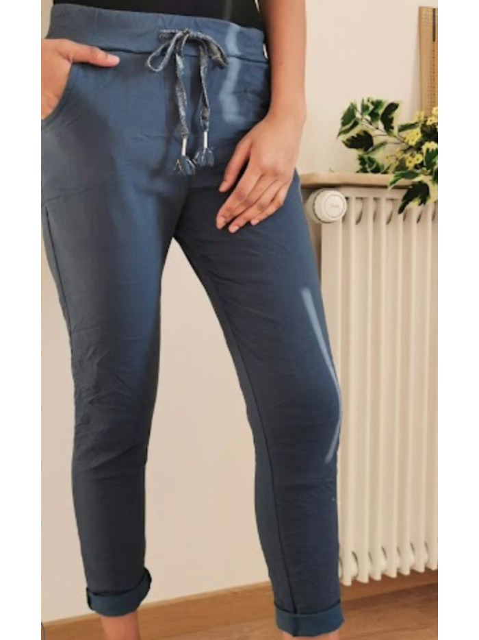 PANTALON JOG FROISSÉ pour bateaux 