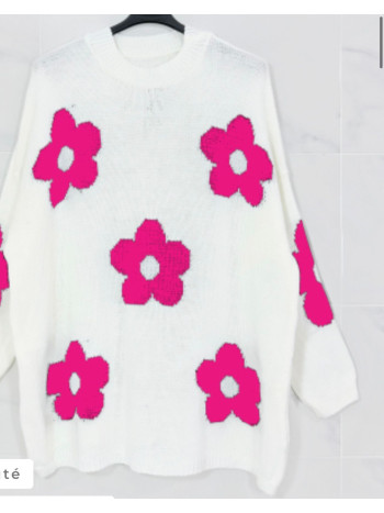 PULL JOLIES FLEURS