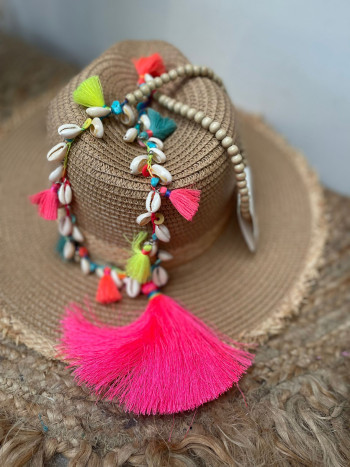 COLLIER PLAGE ET COQUILLAGE