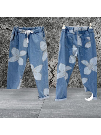 JEANS FLEURS COUPÉES (réservé)