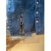 jupe jeans zip et boutons