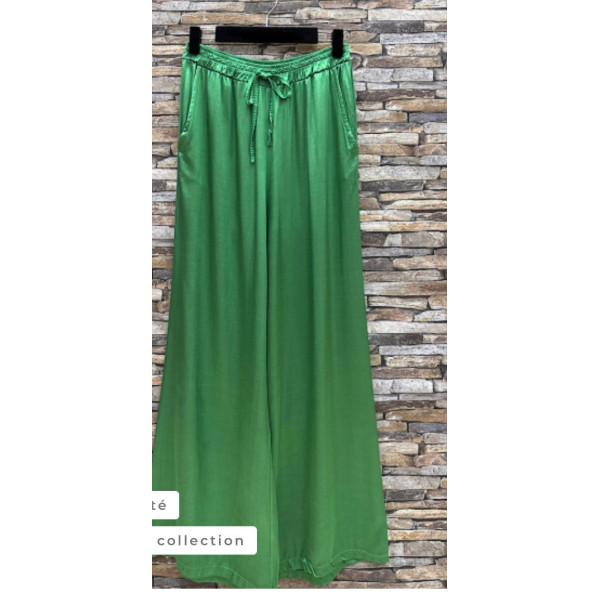 pantalon extrême satin(vert réservé)