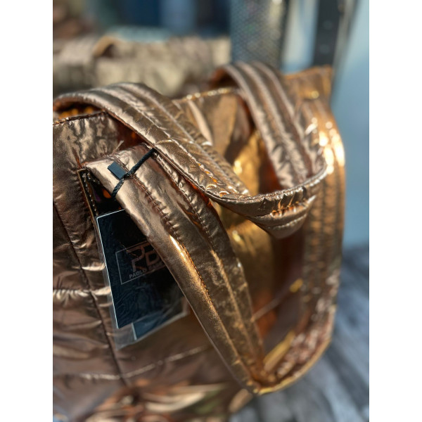 sac doudoune métal luxury grand