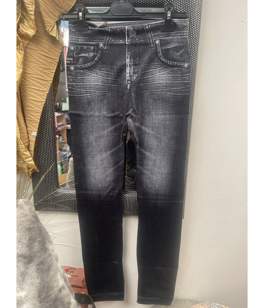 legging imitation jeans (jeans et gris réservés)