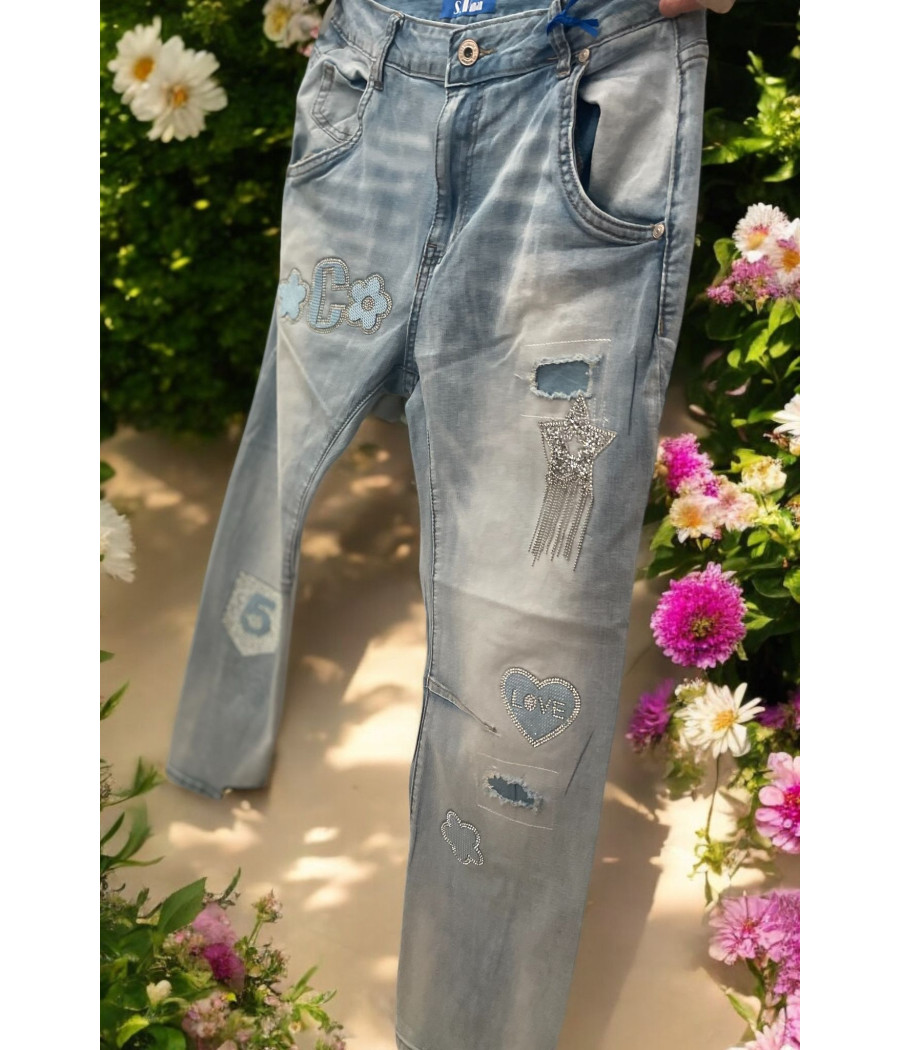 jeans blue diamonds(résevé)