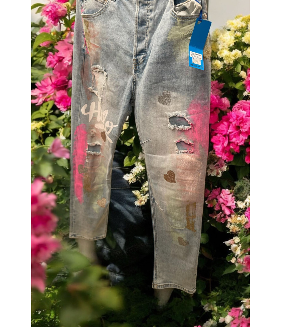 jeans couleurs de printemps