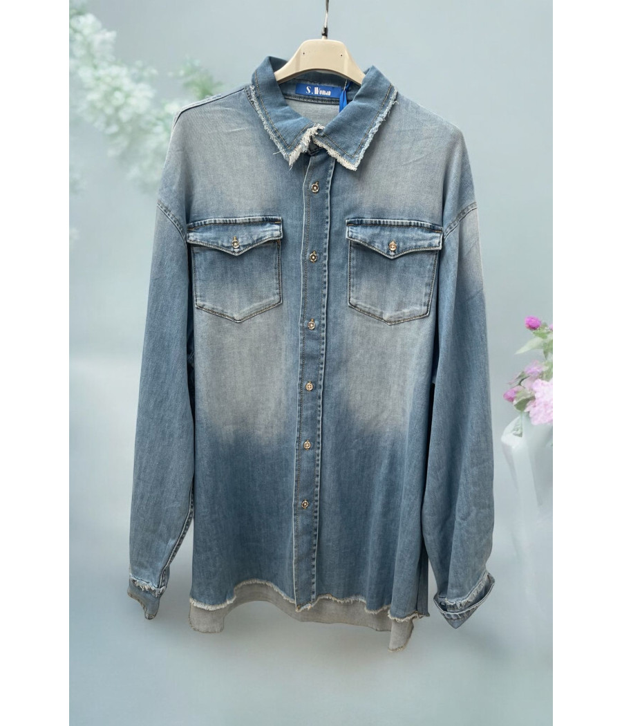 chemise veste jeans pour bateaux 