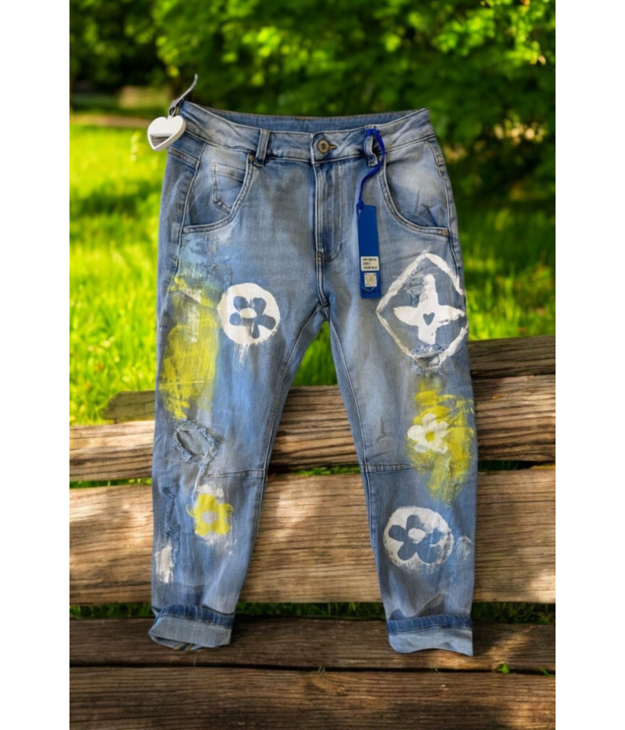 jeans graphe colors