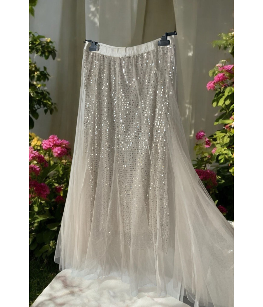 jupe tulle et sequins