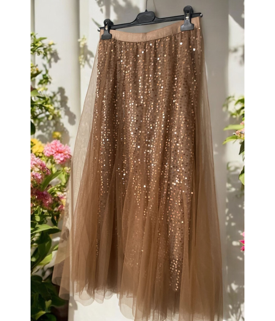 jupe tulle et sequins pour bateaux 