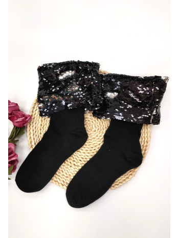 CHAUSSETTES AVEC SEQUINS