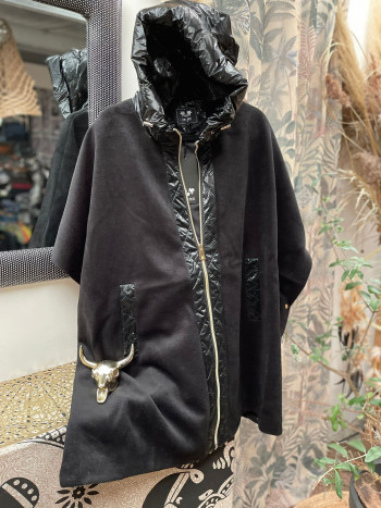 MANTEAU CAPE STANDING