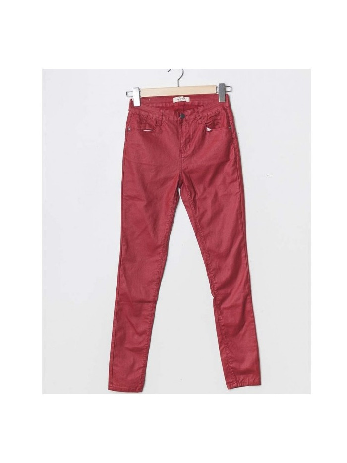 pantalon simili cuir